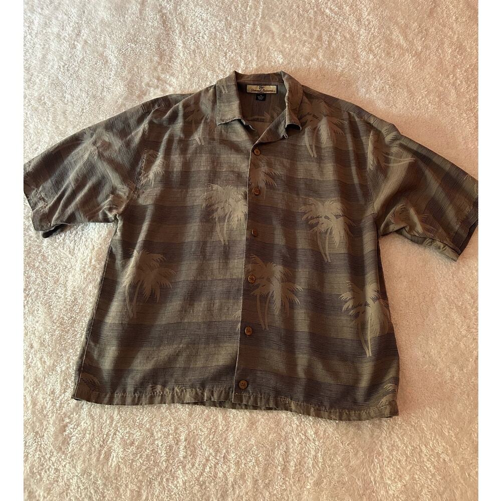 Tommy Bahama 100%‎ Silk Tropical Shirt Size Medium